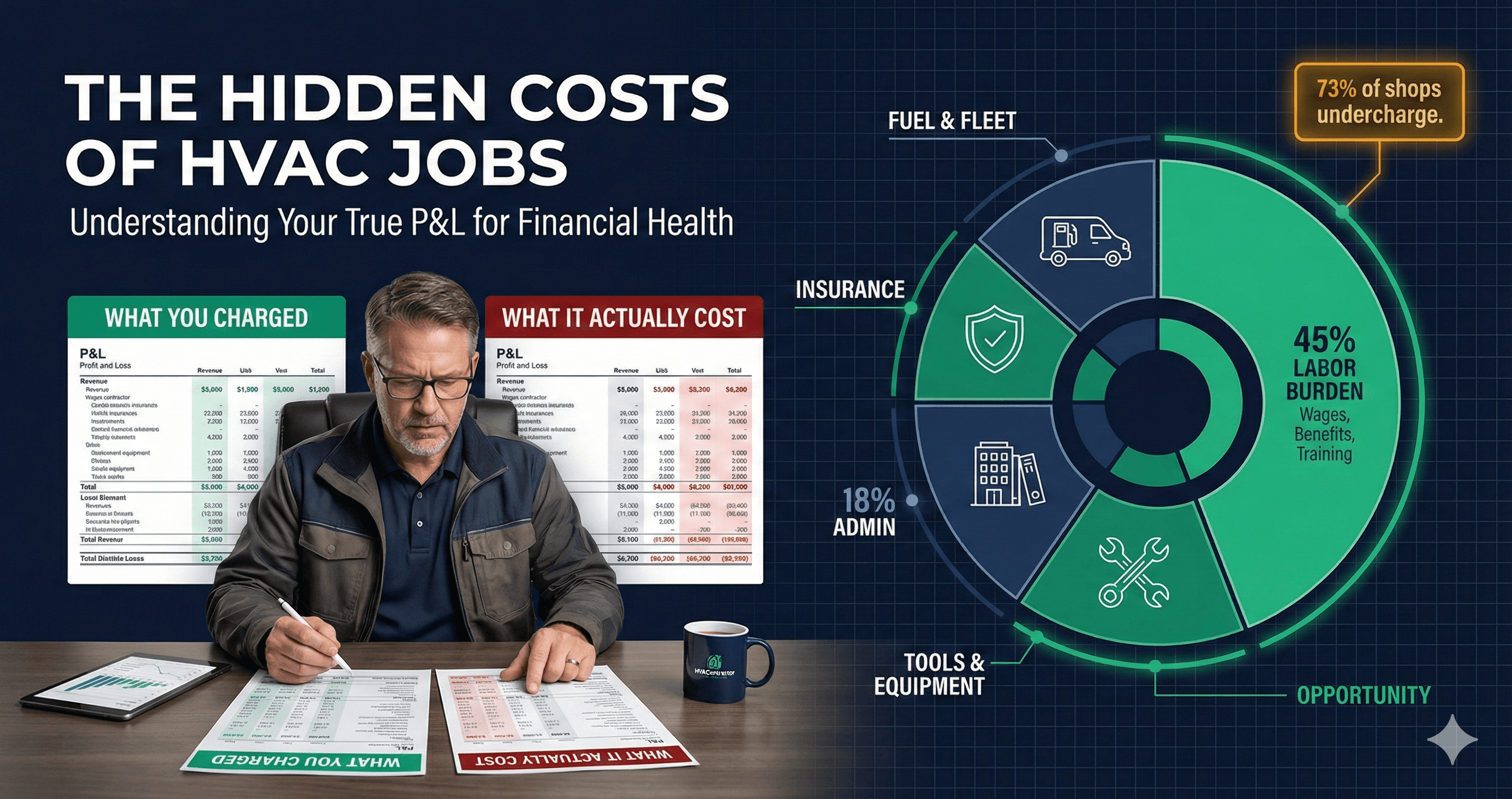 The Overhead Recovery Crisis: Why Most HVAC Contractors Are Billing at a Loss Without Knowing It